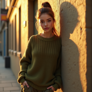 Viral Posts — Young Woman With A High Ponytail Social Media #0121 (Dreamina)