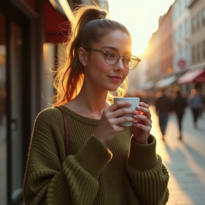 Viral Posts — Young Woman With A High Ponytail Social Media #0127 (ChatGPT)