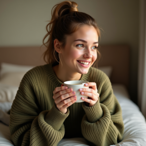 Viral Posts — Young Woman With A High Ponytail Social Media #0298 (Ideogram)