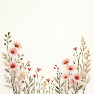 Wall Art — Delicate Line-art Bouquet Of Wildflowers With Printable / Etsy #0019 (Leonardo)