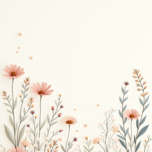 Wall Art — Delicate Line-art Bouquet Of Wildflowers With Printable / Etsy #0133 (Krea)