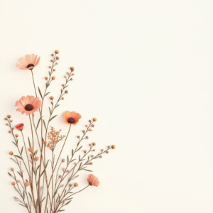 Wall Art — Delicate Line-art Bouquet Of Wildflowers With Printable / Etsy #0288 (FLUX)