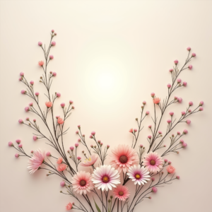 Wall Art — Delicate Line-art Bouquet Of Wildflowers With Printable / Etsy #0294 (Ideogram)