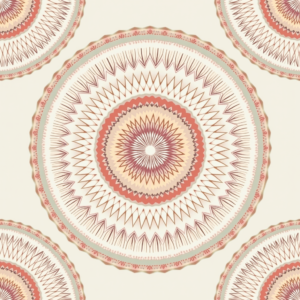 Wall Art — Intricate Mandala Pattern Radiating From A Printable / Etsy #0272 (Seedream)