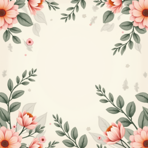Wall Art — Nostalgic Vintage-postcard-style Botanical Illustration Printable / Etsy #0084 (FLUX)